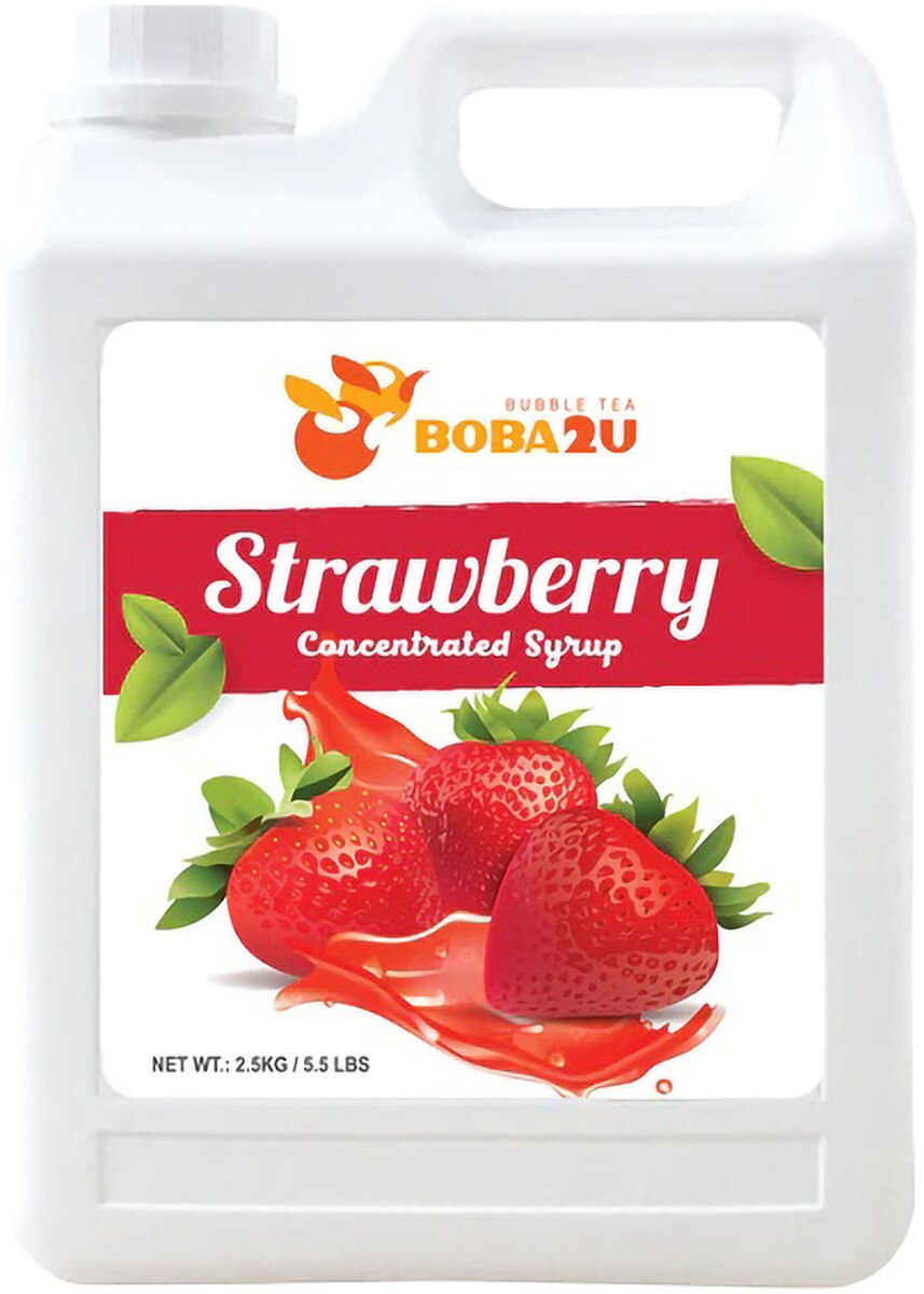 CONCENTRATED SYRUP - STRAWBERRY (BOBA2U)