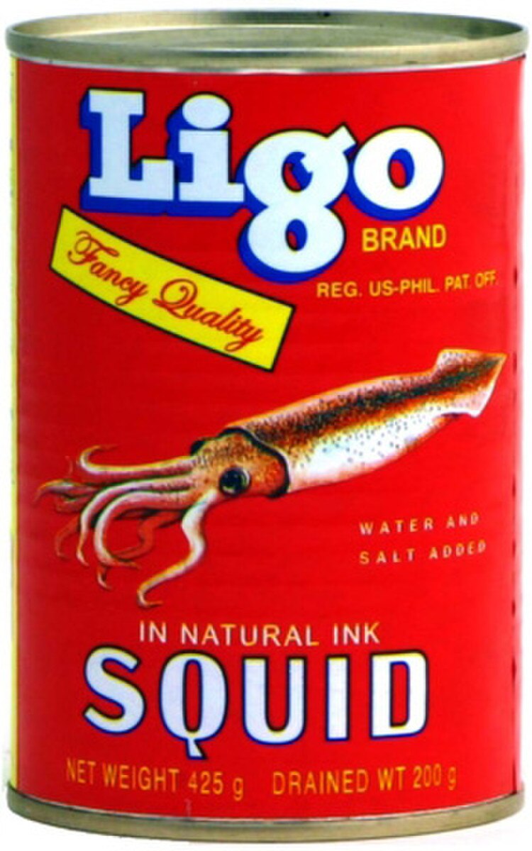 SQUID IN NATURAL INK
