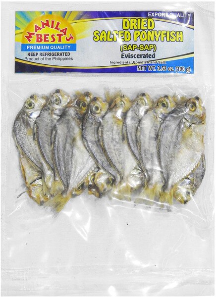 PONYFISH SAPSAP DRIED SALTED (EVISCERATED)