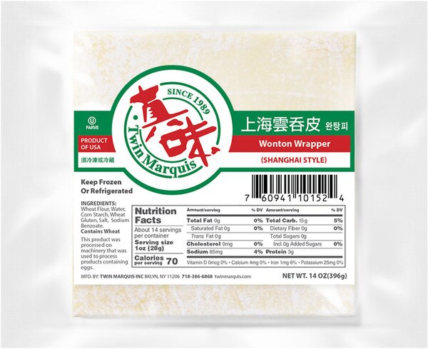 WONTON WRAPPER SHANGHAI
