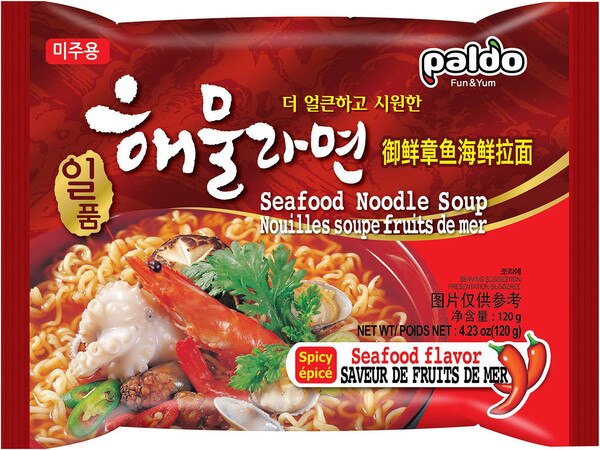 [Lee Yeon Bok's Mokran] Spicy Seafood Noodles (Less Spicy) 1460g